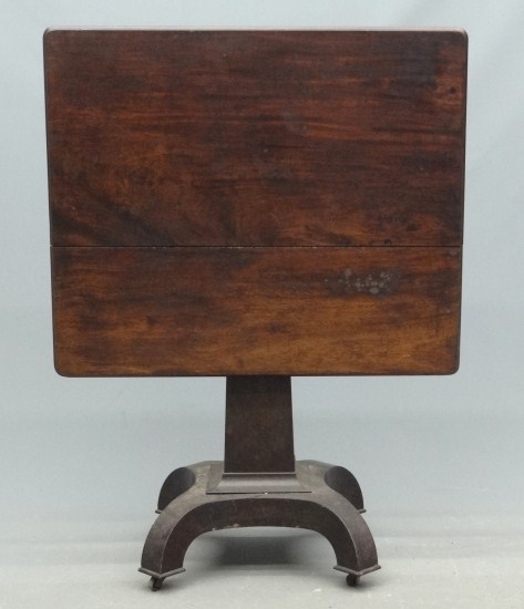 19th c. Empire tilt top center