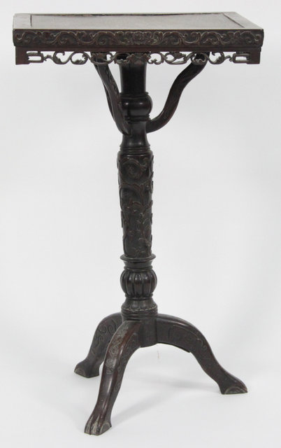 An Anglo Chinese tripod table the 168871