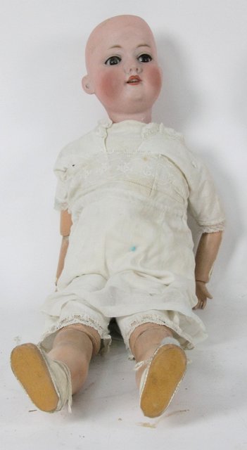 An Armand Marseille bisque head doll