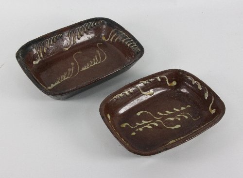 A 19th Century slipware dish with