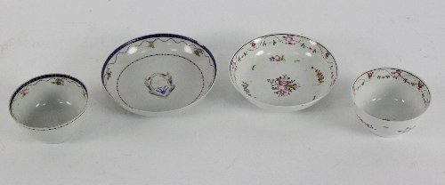 An English porcelain tea bowl and 16894a