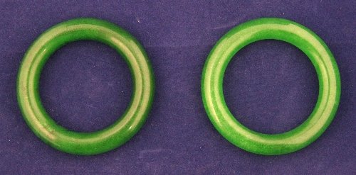 A pair of jade bangles