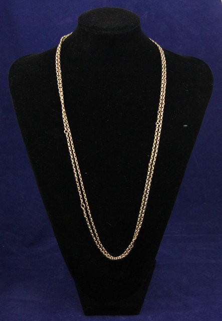 A 9ct gold guard chain approximately 1689eb