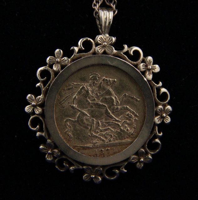 A Queen Victoria gold sovereign 168a0a