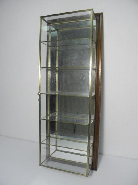 Small glass wall curio Show Castles  1691de