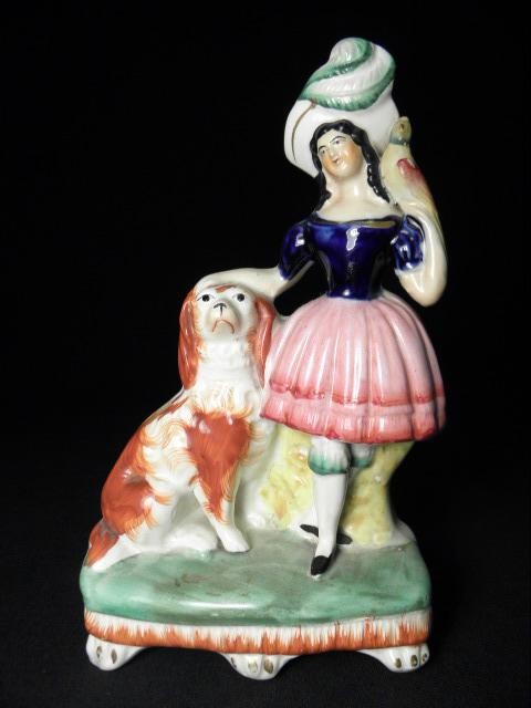 Staffordshire porcelain figurine: