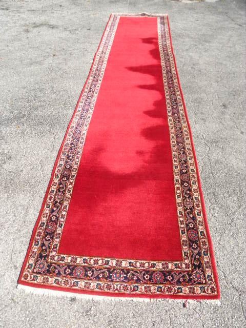 Oriental red runner. Measures 16