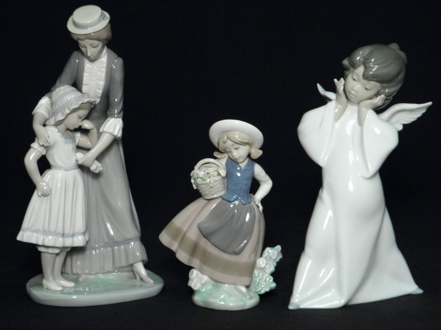 Three Lladro porcelain figurines  169291