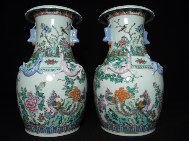 Pair 20th century Chinese porcelain 1692dc