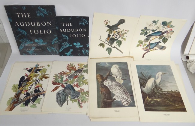 1964 Harry N Abrams Audubon portfolio 167180