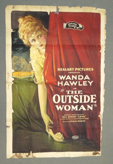 Vintage movie poster REALART 16717b