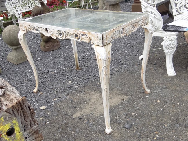 Glass top patio table Top 23  167193