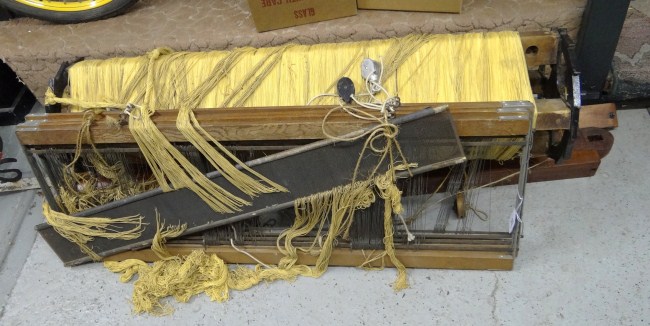 19th c. loom. As found.