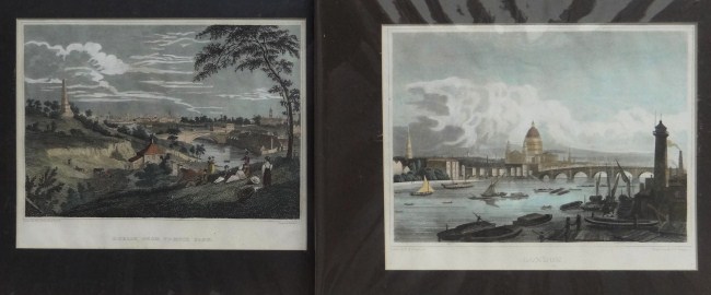 Lot two 19th c. prints ''Dublin