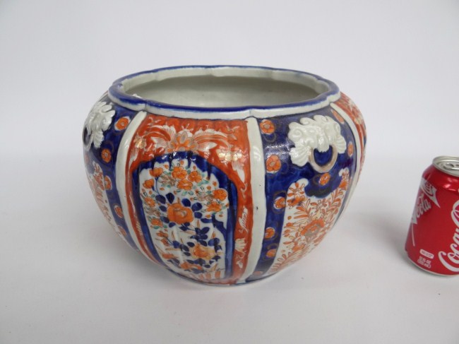 Asian porcelain planter 12 Diameter 167396