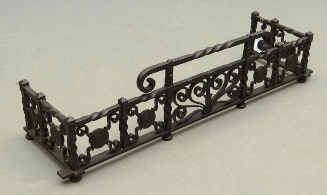 19th c. fireplace wrought iron