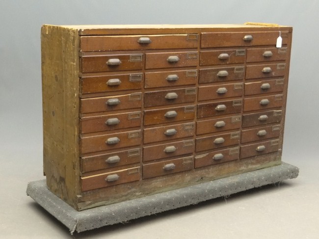 19th c 26 drawer hardware store 1673d4