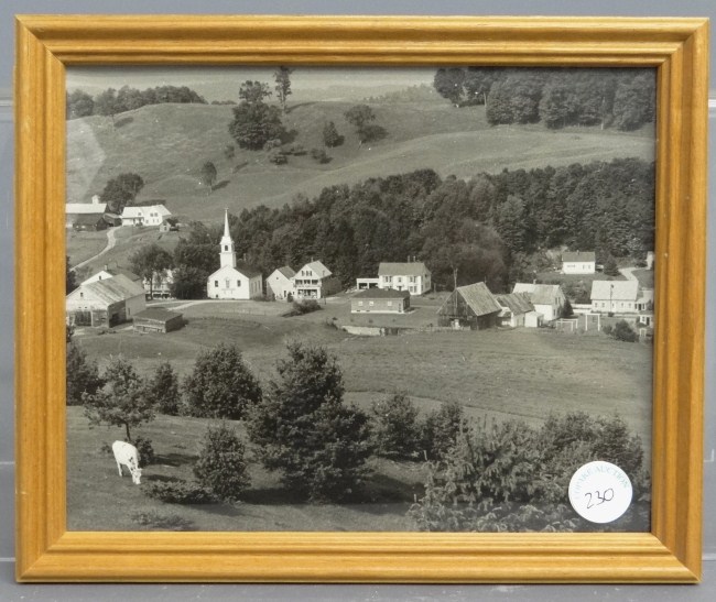 Vintage black and white photo Vermont 16746c