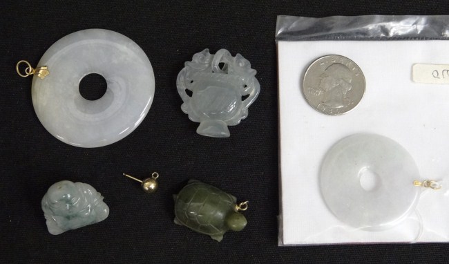 Lot 5 pcs Asian jade Buddha 1674b9