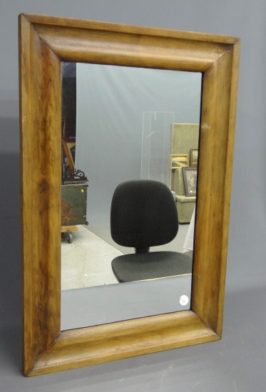 19th c. ogee mirror. 30 1/2'' x