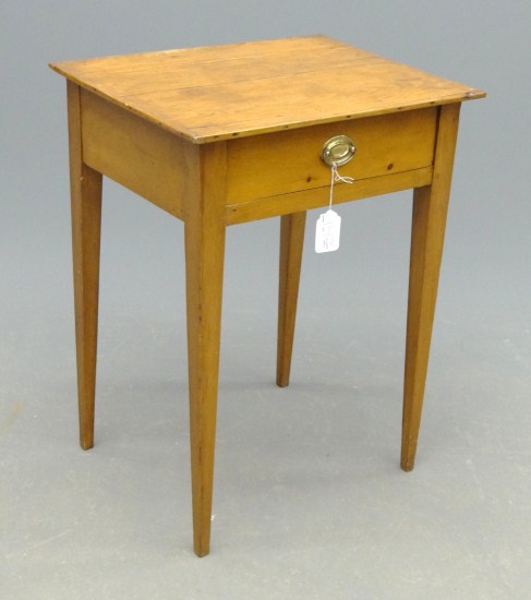 Single drawer side table. Top 22''