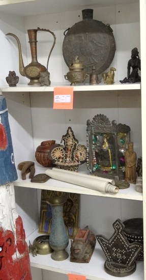 Misc. lot ethnic items including