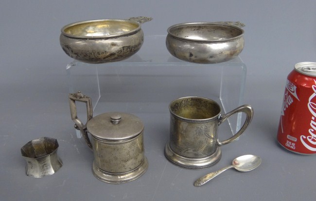 Lot 473 grams misc. sterling silver.