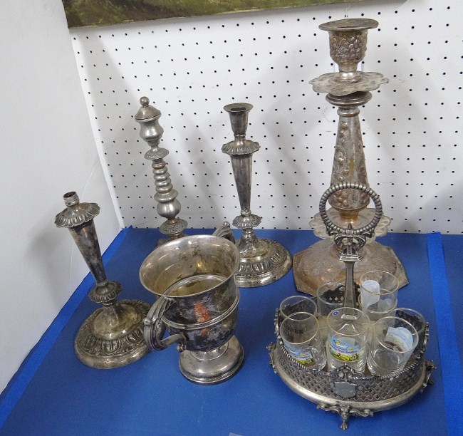 Misc silverplate lot including 1675d2