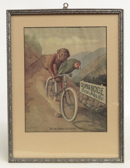 Columbia bicycle Advertising disbound 1675f8