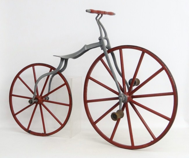 C. 1878 Child's Boneshaker bicycle