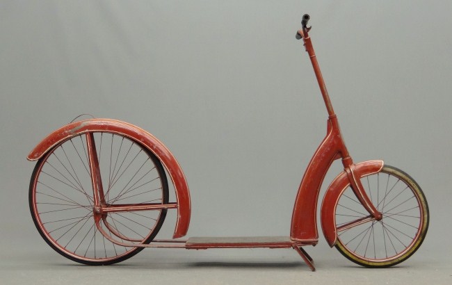 C. 1933 early model Ingo-Bike. Manufactured