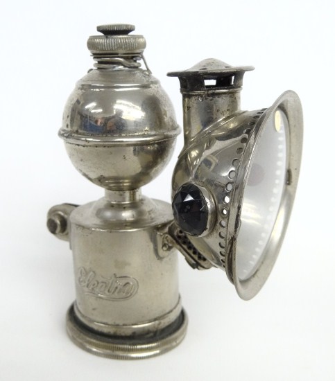 Electra calcium model B head lamp.