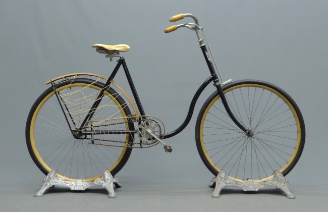C. 1896 Victor Victoria pneumatic bicycle.