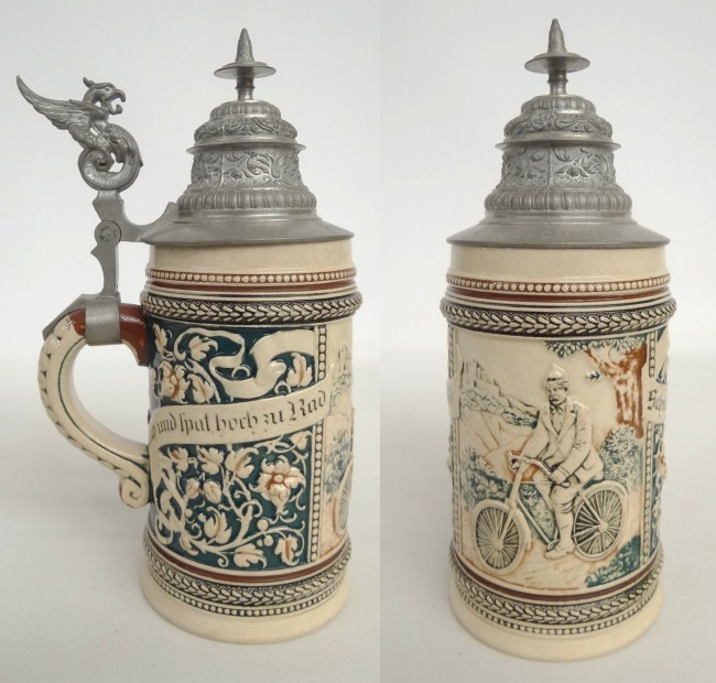 German stein with safety 1 2 L  1676a7