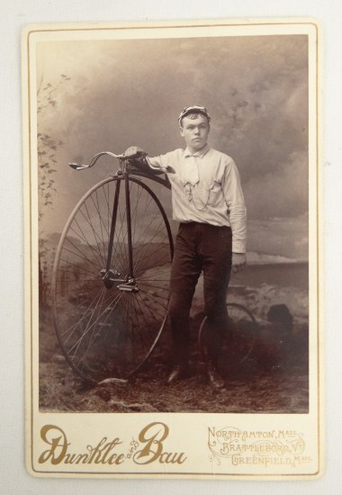 Cabinet Card: Columbia Expert ''Dunklee