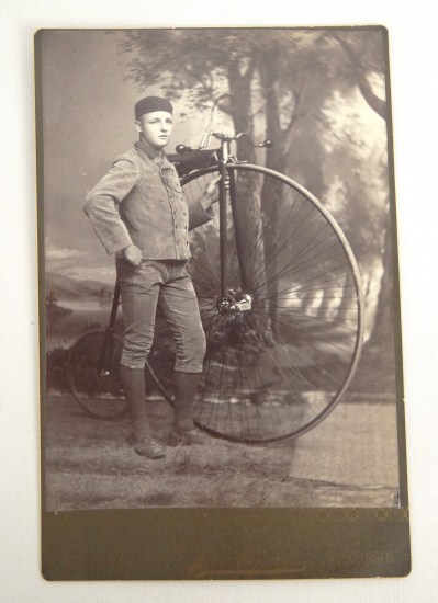 Cabinet Card: Victor 1885 Whitewater