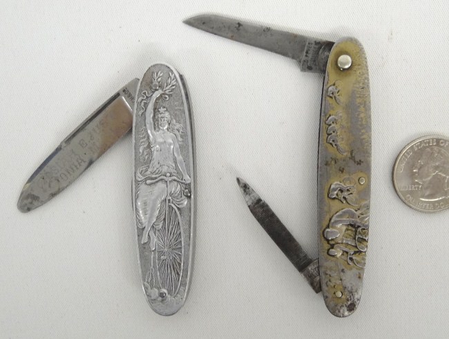 Lot (2) pocket knives.