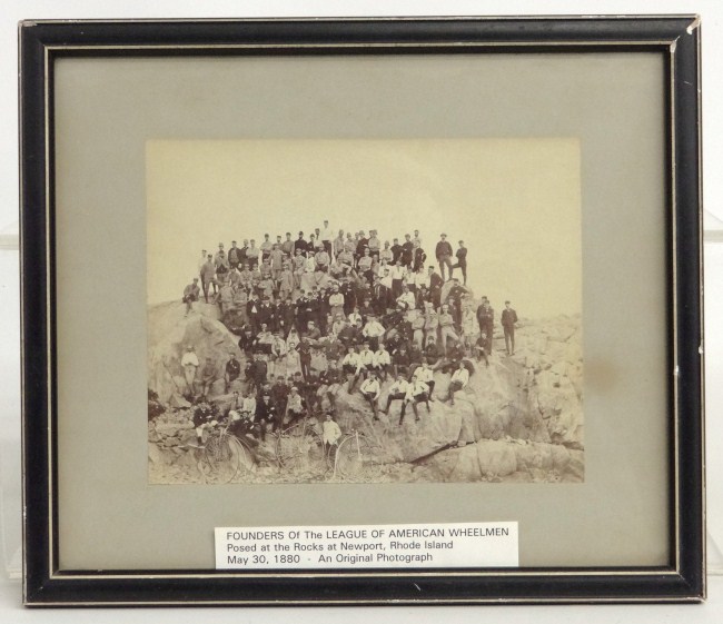 1880 Photo - L.A.W. Rhode Island Meet.