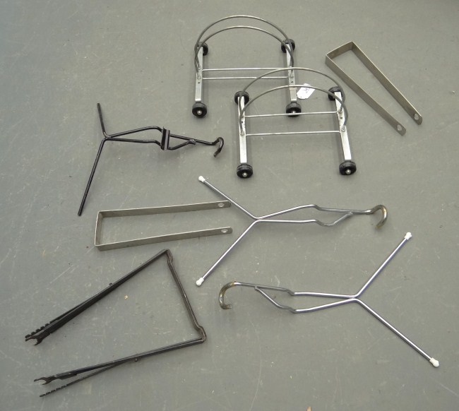 Lot of (8) misc. bicycle stands.