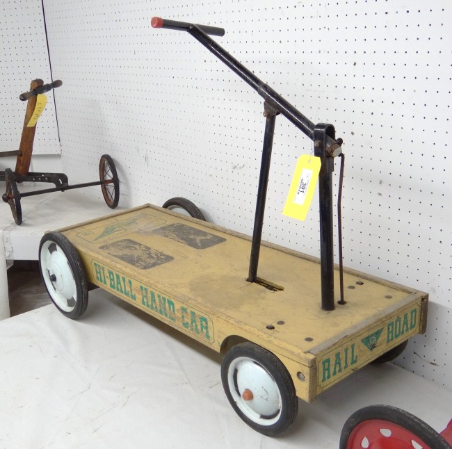 Railroad Hi-Ball Hand Car childs cart