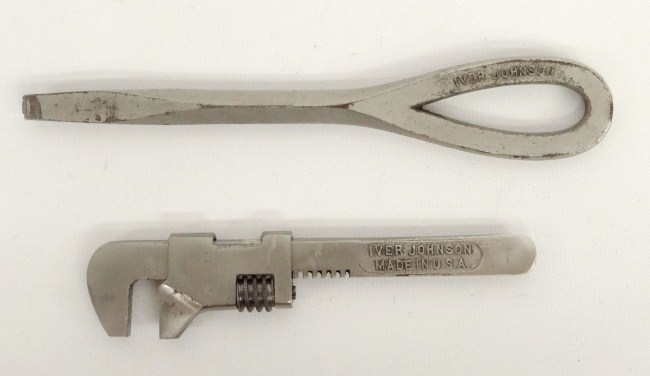 Lot: Iver Johnson screw driver and wrench.