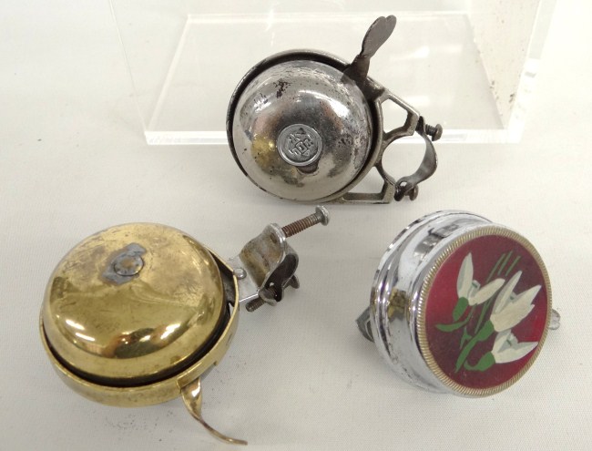 Lot of (3) bicycle bells.