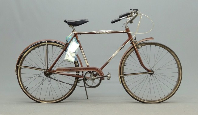 C. 1950s Schwinn ''World'' lightweight.