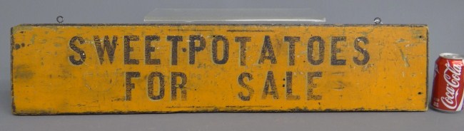 C 1930 s wooden trade sign Sweet 167c3e