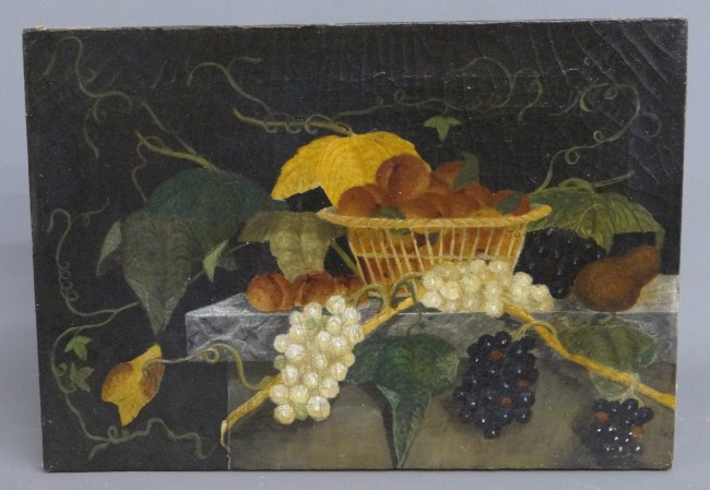 19th c oil on canvas still life 167c43