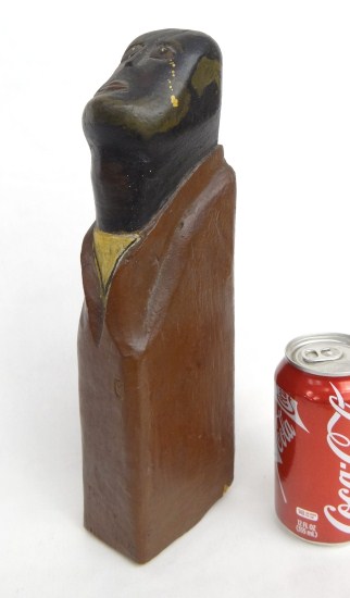 Folk art carving African American 167c58