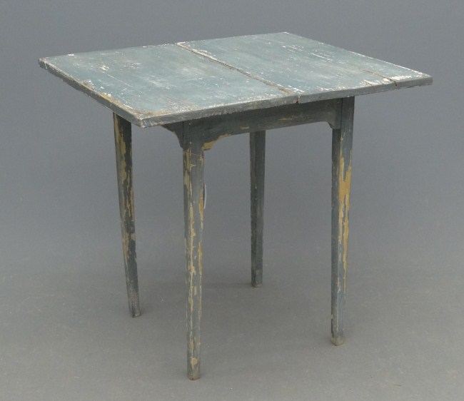 19th c. primitive side table in