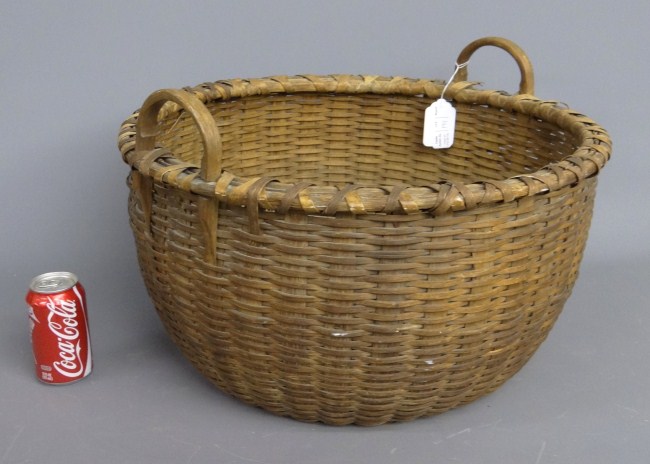19th c. Taconic basket. 22'' Diameter