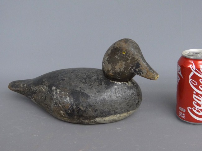 Early painted decoy. 13 1/2 Length.