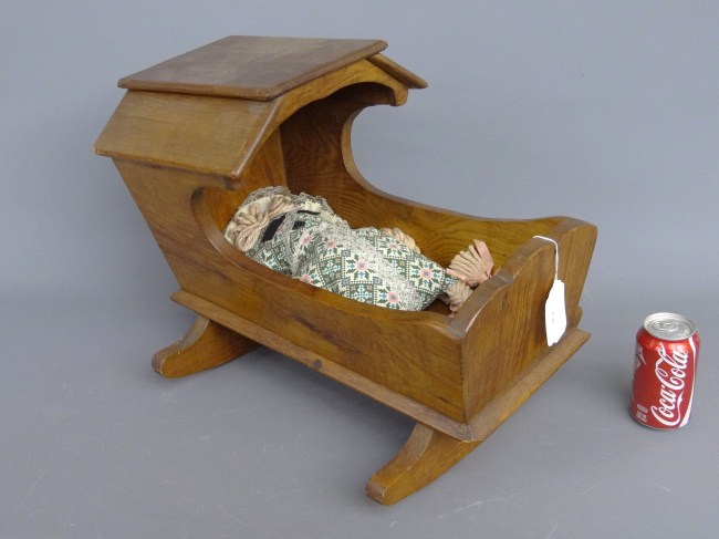 Pine doll cradle.